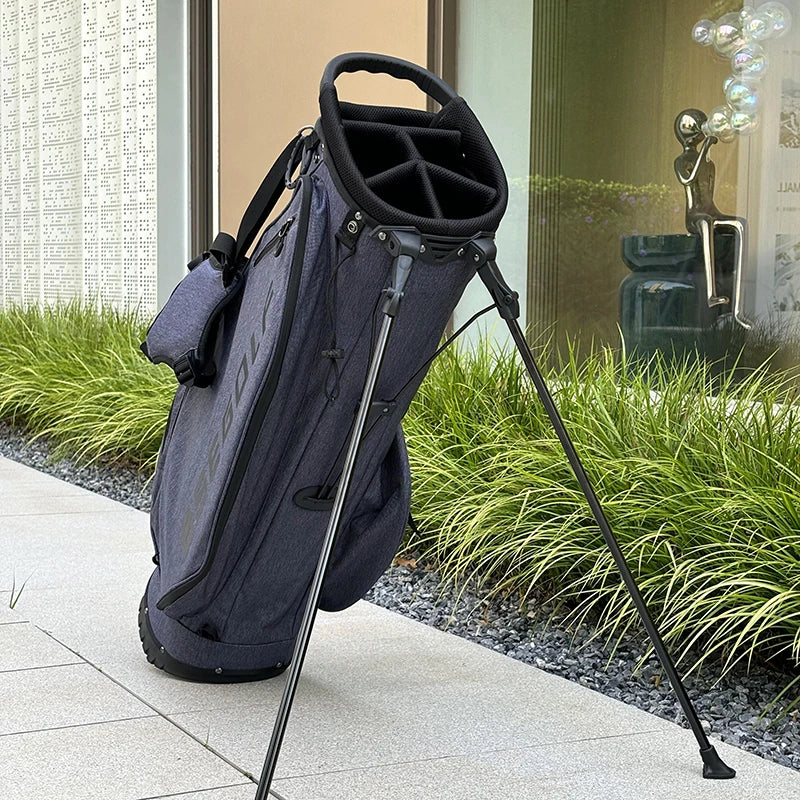 Ultra Lightweight Golf Stand Bag, 5 Dividers Golf Club Bag with Double Shoulder Straps,Wear-Resistant Waterproof Nylon Material
