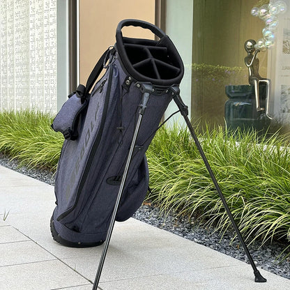 Ultra Lightweight Golf Stand Bag, 5 Dividers Golf Club Bag with Double Shoulder Straps,Wear-Resistant Waterproof Nylon Material