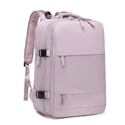 Concise USB Charging Laptop Backpack Women Bag High Quality Nylon Business Computer Backpack Women Outdoor Travel Backpack Women