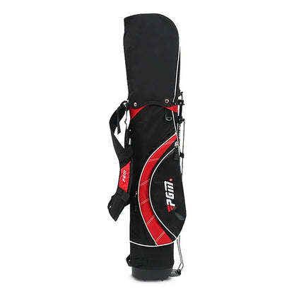 3-12 Age Golf Children's Bag High quality Boys Girls Stand Ball Bag Nylon Portable Double Shoulder Strap Backpack Qb023