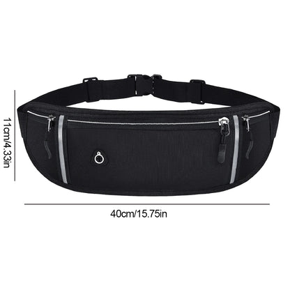 Running Belt Phone Holder Belt Waist Bag Waist Pack for Running Walking Cycling Camping Gym