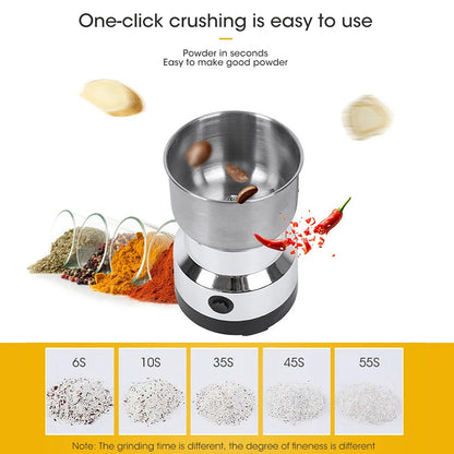 Mini Electric Grinder 4 Blades Household 300ml Ultrafine Baby Food Pulverizer Coffee Grinder Spice Pepper Grinder Grain Mill