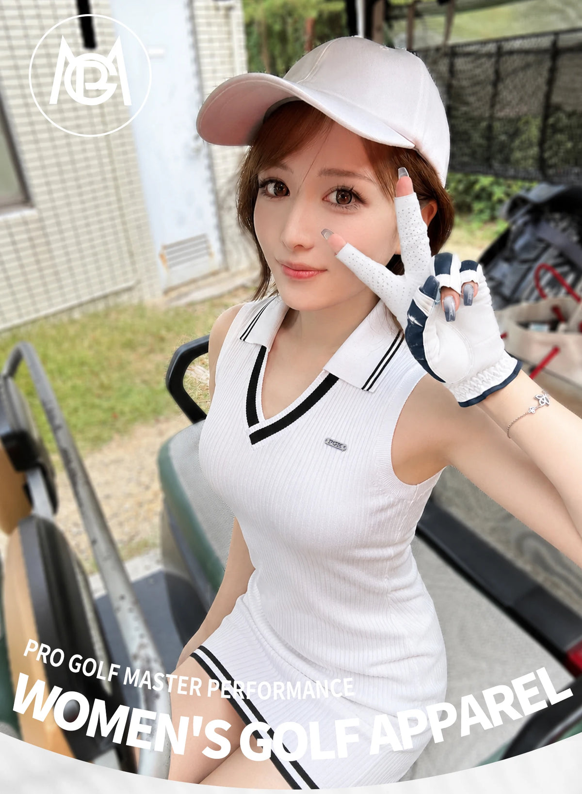 PGM Golf Clothing Summer Ladies Dress Breathable Knitted Korean Tennis Women's Skirt Sports Skirt
