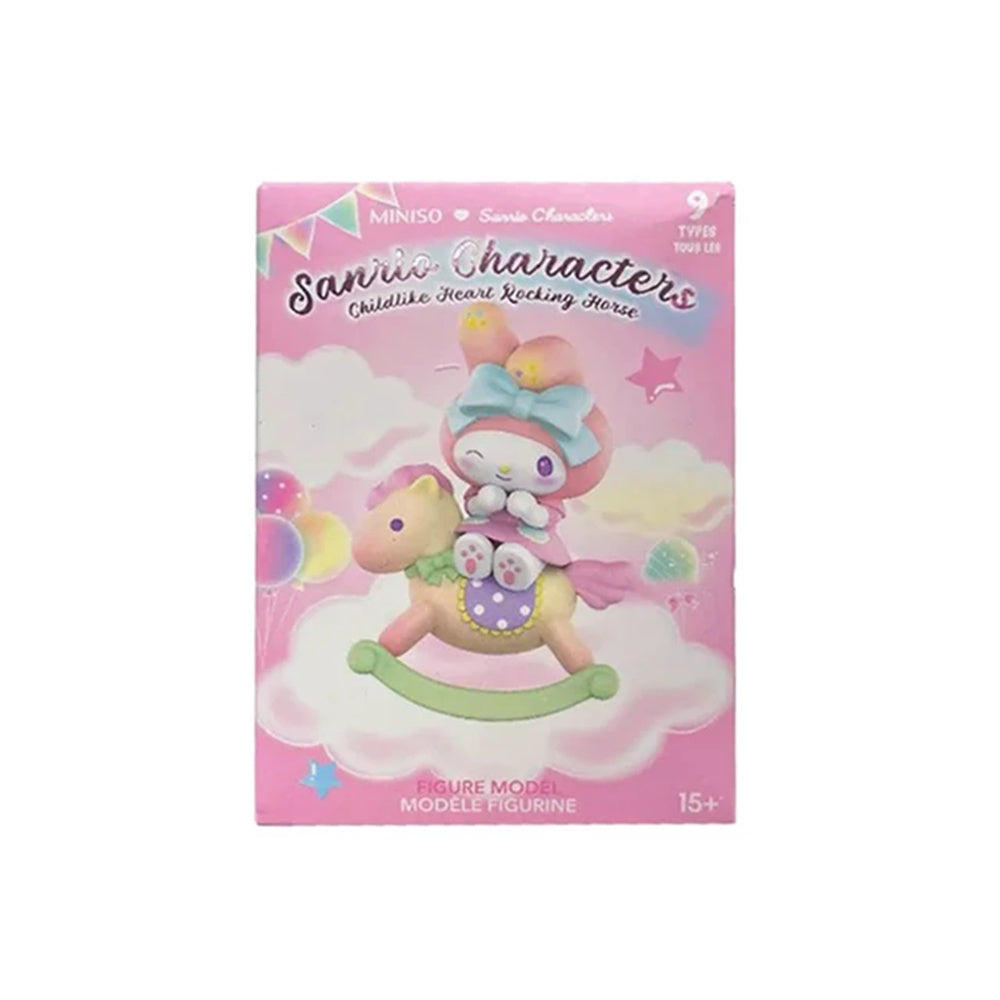 Sanrio Blind Box Childlike Heart Rocking Horse Blind Box Kawaii Doll Anime