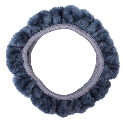 Car Plush Warm Steering Wheel Cover Auto Stylish Winter Faux Fur Steering Wheel Covers Universal Car Interior Accessories