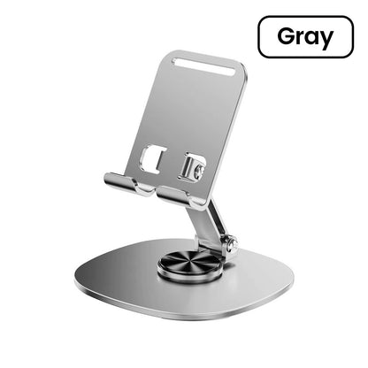 Rotating Table Cell Phone Holder | Desktop Stand | Compatible With iPad Samsung iPhone 15 14 13