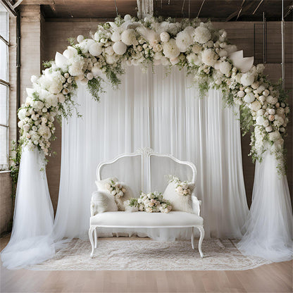 1/2/3/5/10M Wedding Tulle Sheer Backdrop Curtains | Birthday/Spring Party Photography Decor