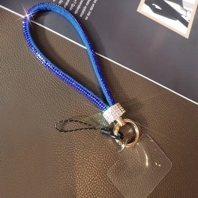 For Cell phone lanyard | pendant phone strap Keychain on the phone Wrist chain | luxury rhinestone pendant chain | diamond bracelet