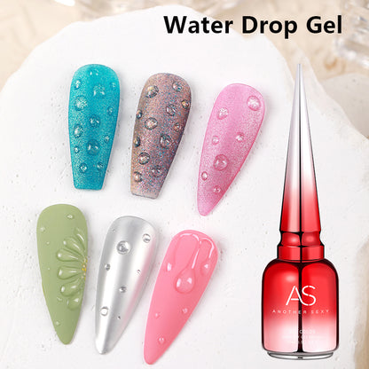 Clear Bloom Gel Nail Polish 15ml UV LED Dip-able Nail Polish for Diffusion Effect Marble Gel Lacquer Clear Coat Top Coat Base Coat
