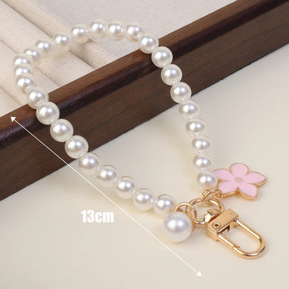 Luxury Pearl Keychain | Women’s Jewelry-Inspired Charm for Phone, Bag & Car Keys