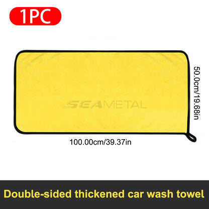 High-end Microfiber Towel Car Wash Towel Detailing Cleaning Cloth Car Wash Drying Towel Car Absorbent Cleaning Products