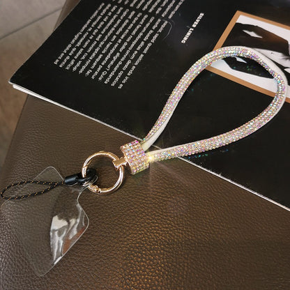 For Cell phone lanyard | pendant phone strap Keychain on the phone Wrist chain | luxury rhinestone pendant chain | diamond bracelet