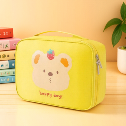 Outdoor Waterproof Toiletry Organizer Large Capacity Travel Makeup Bag Women Girls Cosmetic Pouch