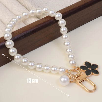 Luxury Pearl Keychain | Women’s Jewelry-Inspired Charm for Phone, Bag & Car Keys