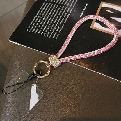 For Cell phone lanyard | pendant phone strap Keychain on the phone Wrist chain | luxury rhinestone pendant chain | diamond bracelet