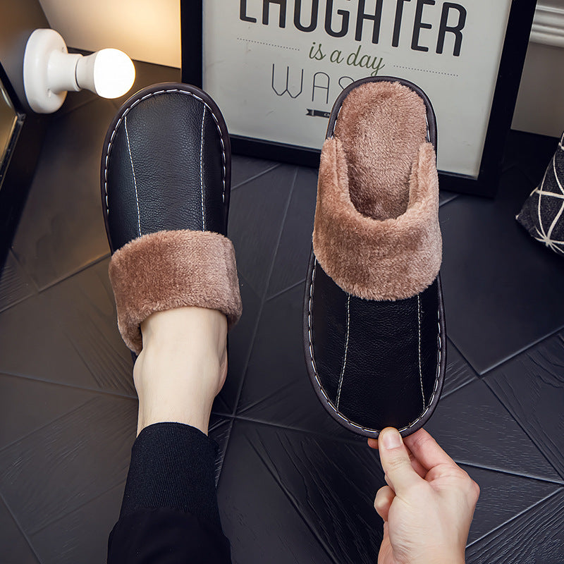 shoes for women Flip flops Women's home slippers men's slippers furry platform flip-flops women shoes luxury round toe