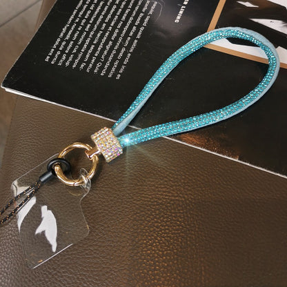 For Cell phone lanyard | pendant phone strap Keychain on the phone Wrist chain | luxury rhinestone pendant chain | diamond bracelet