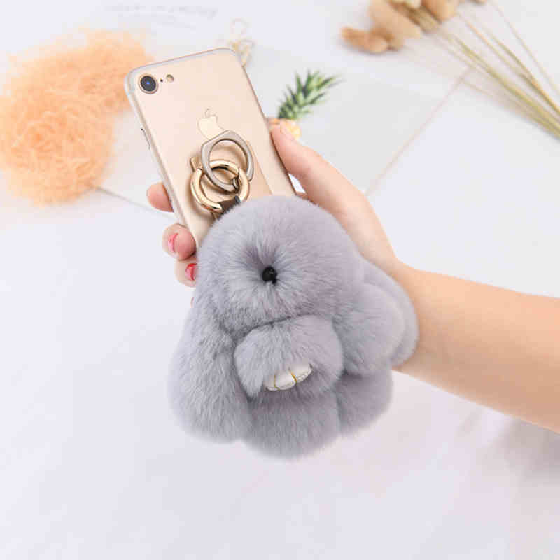 Plush rabbit pendant, cute, plush soft, small and portable, decorative gifts, girlish heart, sweet and warm, healing, fashionable and exquisite gifts