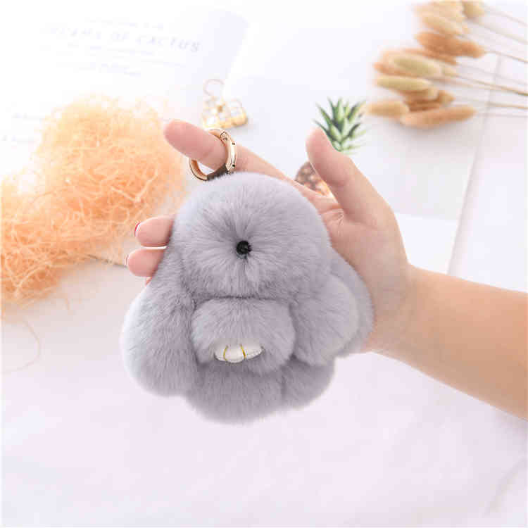 Plush rabbit pendant, cute, plush soft, small and portable, decorative gifts, girlish heart, sweet and warm, healing, fashionable and exquisite gifts