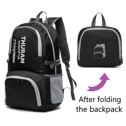 35L Travel Backpacks Daypacks Waterproof Foldable Camping Light Weight Bag Packable Hiking Sports Outdoor