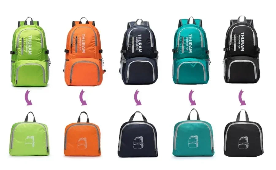35L Travel Backpacks Daypacks Waterproof Foldable Camping Light Weight Bag Packable Hiking Sports Outdoor