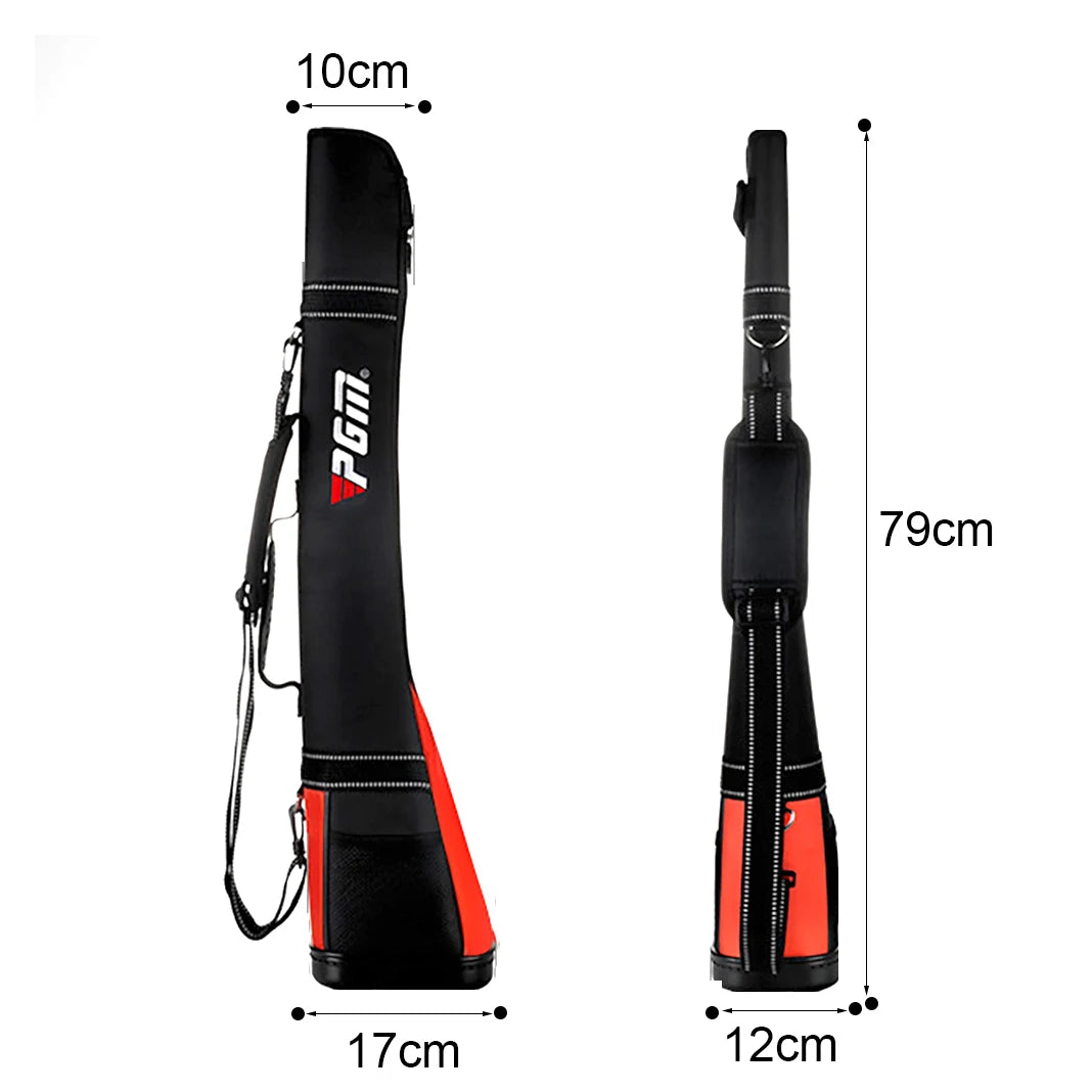 Golf Club Carry Bag with Luggage Straps Driving Range Mini Course Practice Lightweight Golf Sundy Carry Bag for 4-5 Clubs