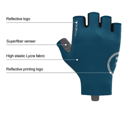 INBIKE Cycling Gloves Half Finger Summer Men Women MTB Gloves Shock-absorption Mountain Bike Sports Gloves Cycling Accessories
