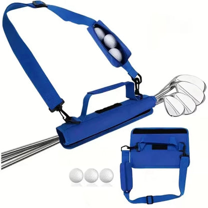 Golf Bags Men Stand Bag Mini Lightweight Carrier Bag Carry Driving Range Golf Training Case With Adjustable Shoulder Strap golf bag wheel golf bag