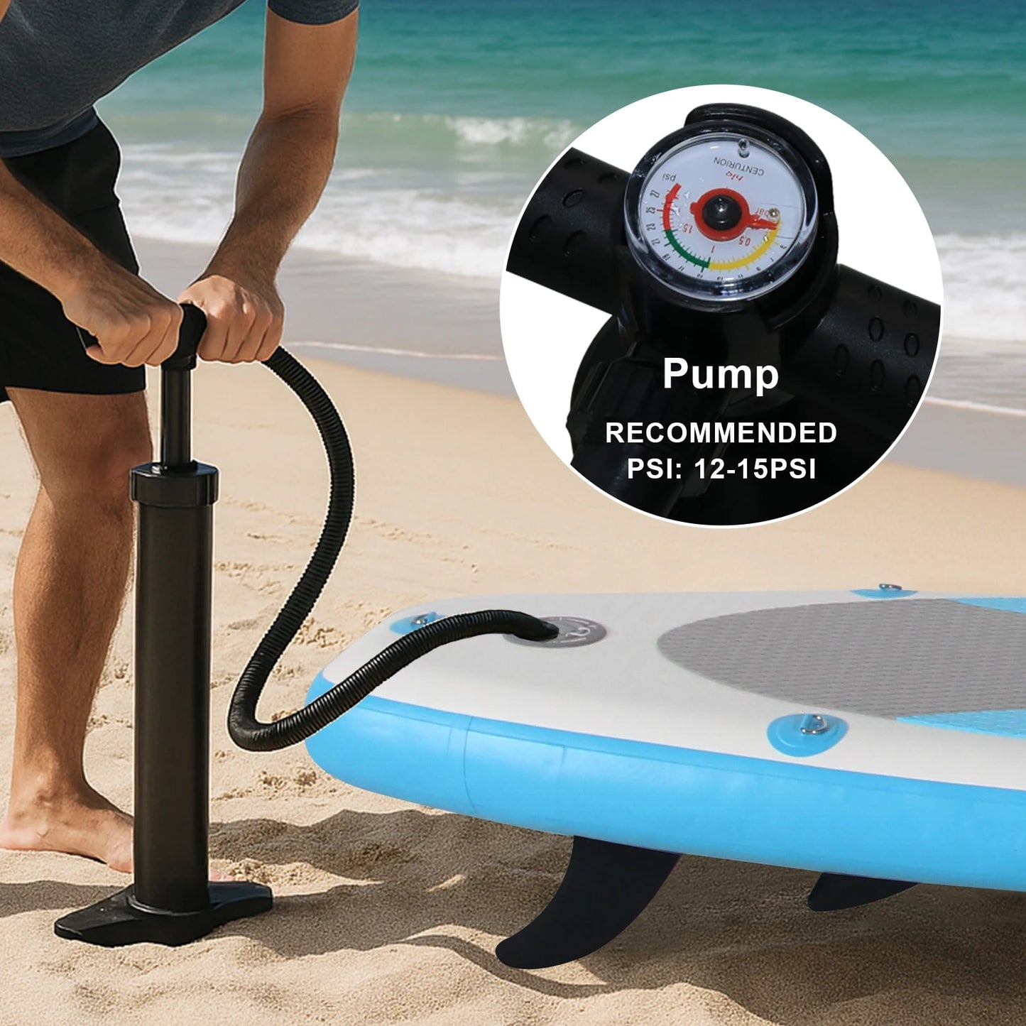 Inflatable Stand Up Paddle Board (SUP) | Versatile Yoga Paddle Board | Premium Accessories Included | For All Adult Skill Levels