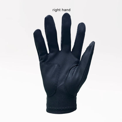 1 PU Leather High Performance Golf Glove All Weather - Black - Left/Right