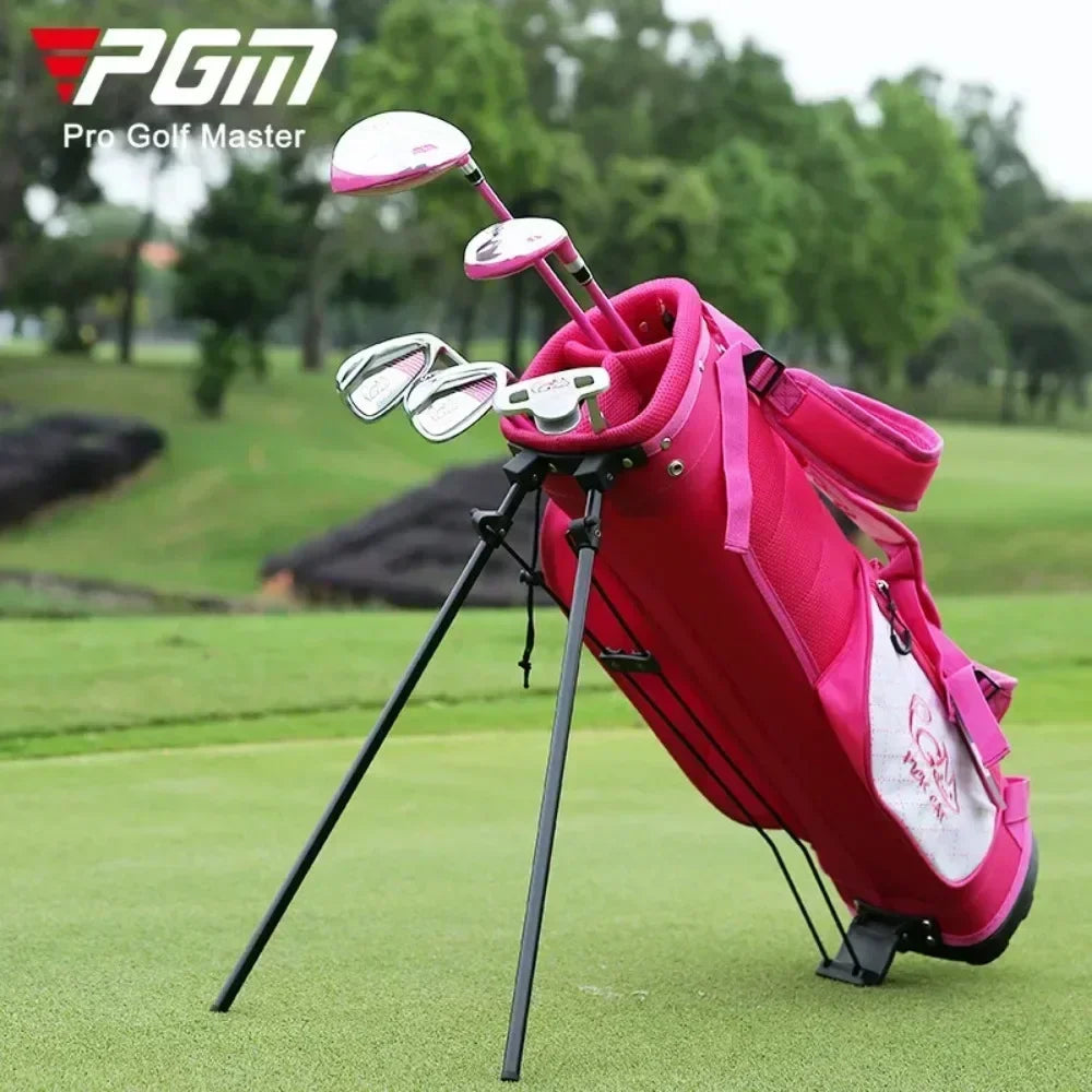 Advanced PGM 3-12 Years Old Kids Golf Club Set Training Wood Iron Swing Putter Bag Children's Boy Girl Beginner's Golf JRTG007