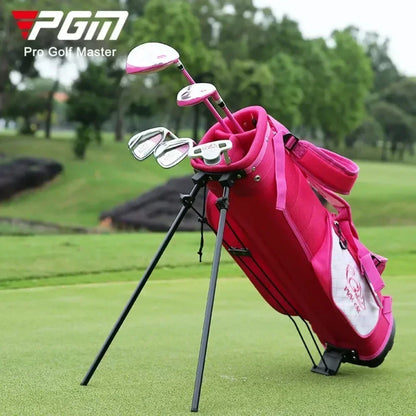Advanced PGM 3-12 Years Old Kids Golf Club Set Training Wood Iron Swing Putter Bag Children's Boy Girl Beginner's Golf JRTG007