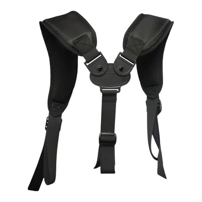 Double Shoulder Golf Bag Strap Adjustable Breathable Padded Universal Carry Harness for Course Range and Trips