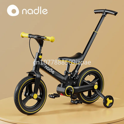 Exquisite Durable And Lightweight Children's Bicycle Bike 2-in-1 Multi Functional Foldable  Bicycle Sliding Bike