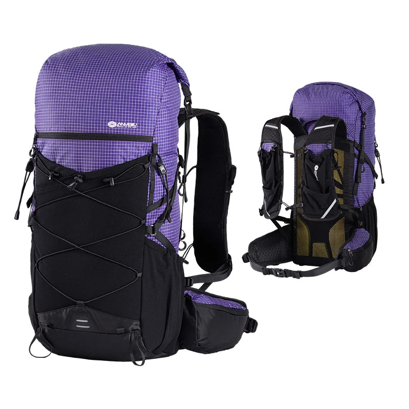 40L Lightweight Hiking Backpack Trekking Packs Climbing Backpack Waterproof Bagpack