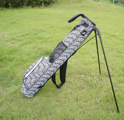 LivsinGolf Lightweight Sunday Golf Bag with Shoulder Strap & Stand -Easy to Carry and Durable Golf Bag