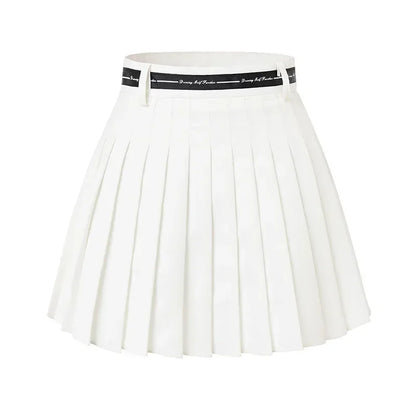 Golf  Skirts For Women High Waist Double Layer Pleated Skirt Gym Sports Fitness Running Yoga Soft Athletic Workout Skort
