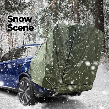 1-2 People Tent Outdoor Car Rear Tent | Camping Picnic Car Rear Tent | Canopy-Equipped Car Rear Extension Tent | Sunshade & Rainproof Car Rear Tent