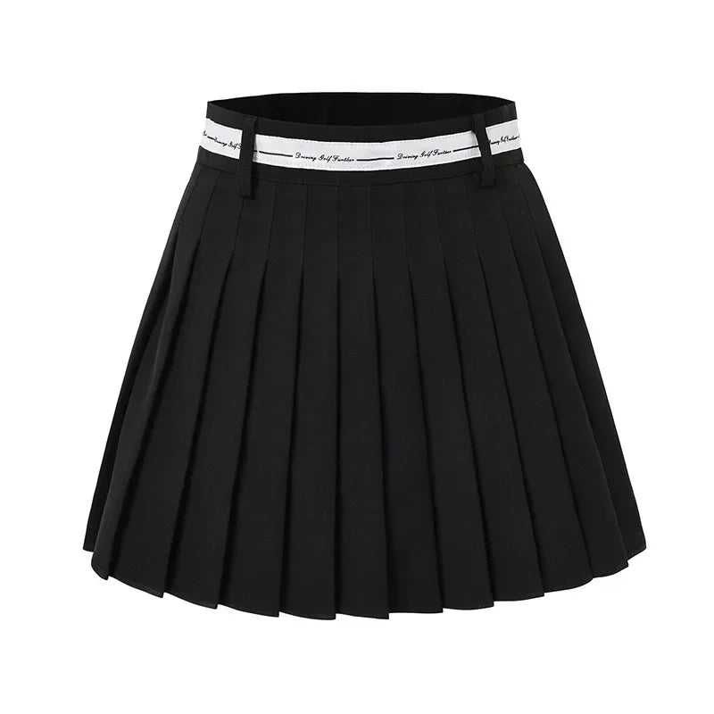 Golf  Skirts For Women High Waist Double Layer Pleated Skirt Gym Sports Fitness Running Yoga Soft Athletic Workout Skort