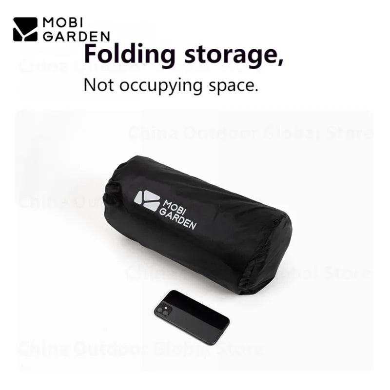 MOBI GARDEN 80L/110L Large Space Tugboat Bag Camping Portable Storage Travel Folding Luggage Box Wear-Resistant Sundries Package