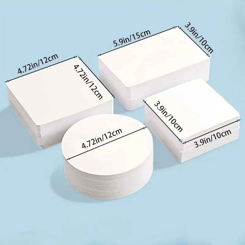 50PCS Premium Watercolor Paper, Dual-Use Art Craft Paper, Thick Sketch Paper, For Watercolor Painting, Drawing, Sketching