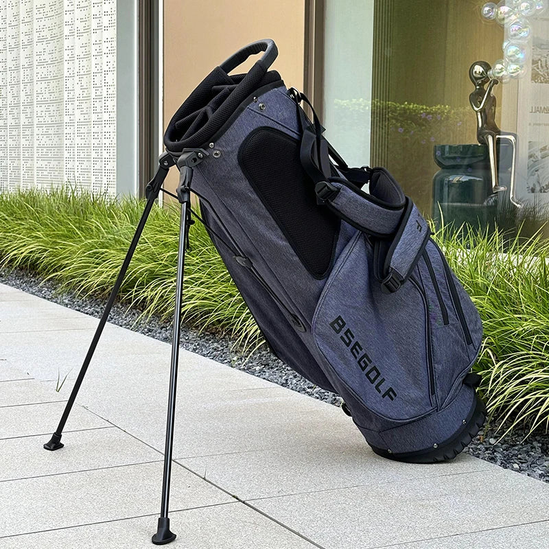 Ultra Lightweight Golf Stand Bag, 5 Dividers Golf Club Bag with Double Shoulder Straps,Wear-Resistant Waterproof Nylon Material