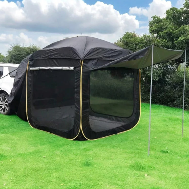 5-8 PERSON TENTCamping Car Box Docking Tent | SUV Car Rear Tent | Camping Travel Car-Mounted Tent | Travel Car Trunk Tent | Car Tent
