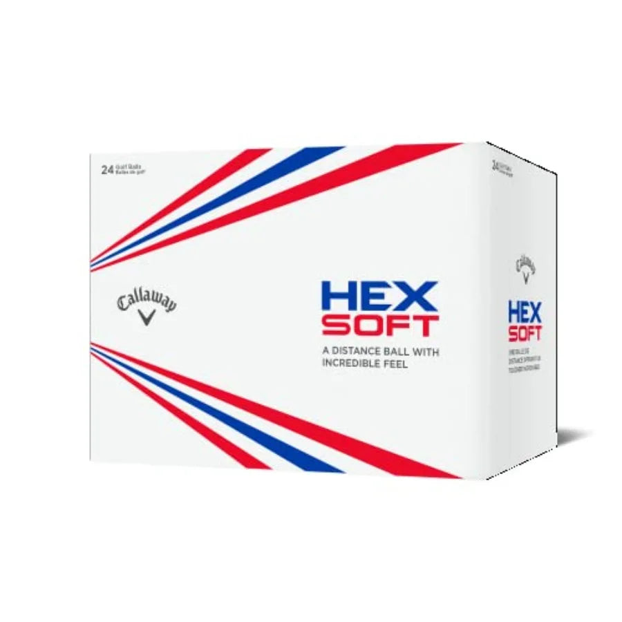Hex Soft Golf Balls White for Indoor and Outdoor Use High-Performance Soft Core Design with Enhanced Grip and Reduced Impact No