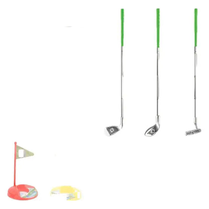 1 Set Children's Golf Club Set Outdoor Sports Toys Sports Games Competitive Indoor Interactive Retractable Golf Club Set Toys