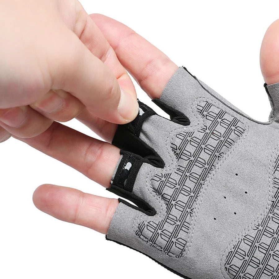New Team cycling Gloves Half Finger Outdoor Road Bike Sport Gloves Men women sports equipment
