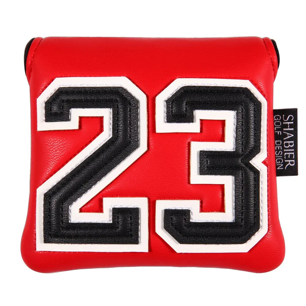 PU Leather Number 23 Golf Club Headcover Set Golf 460CC Driver and FW  Fariway Wood Hybird Cover