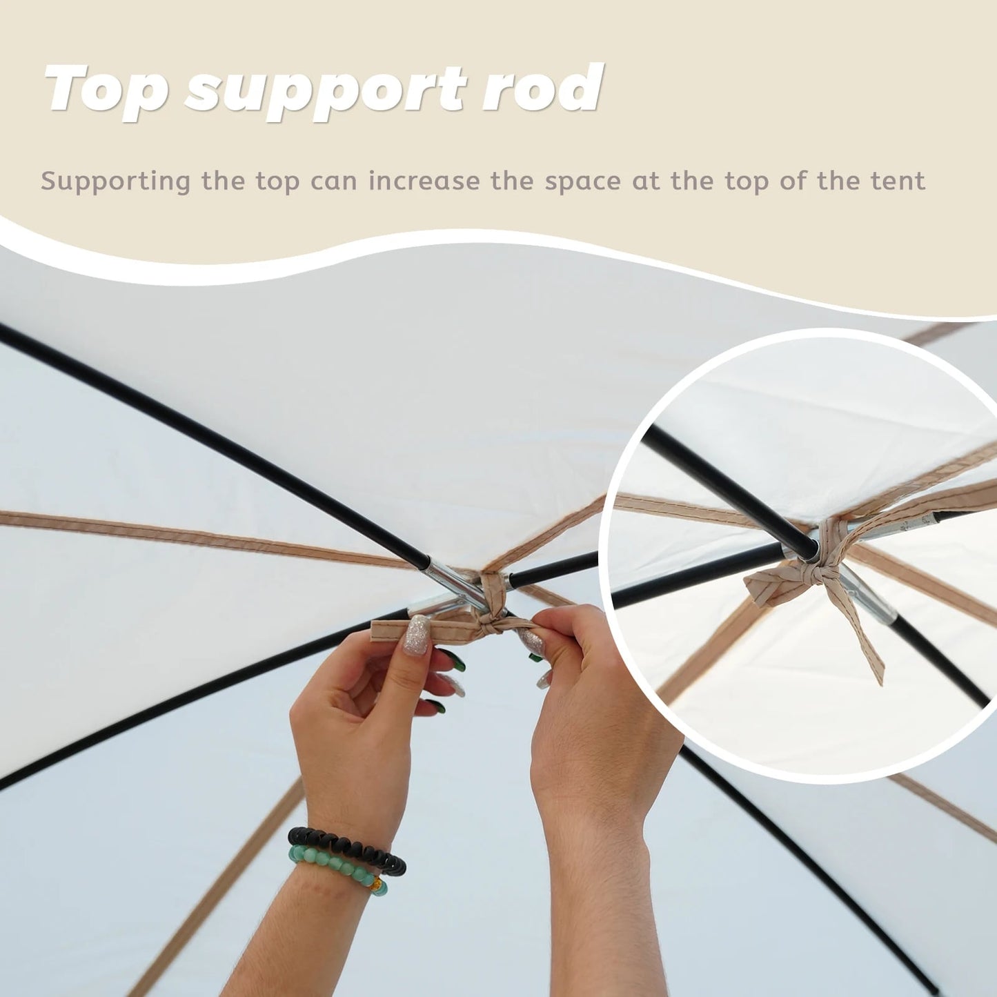 5-8 PERSON TENT | Portable Screen House Tent with Mosquito Net | Camping Backyard Patio & Protection Outdoor Shelter | Suitable for Family