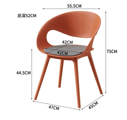 Internet celebrity cafe dessert shop back chair