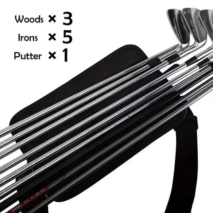Golf Bags Men Stand Bag Mini Lightweight Carrier Bag Carry Driving Range Golf Training Case With Adjustable Shoulder Strap golf bag wheel golf bag